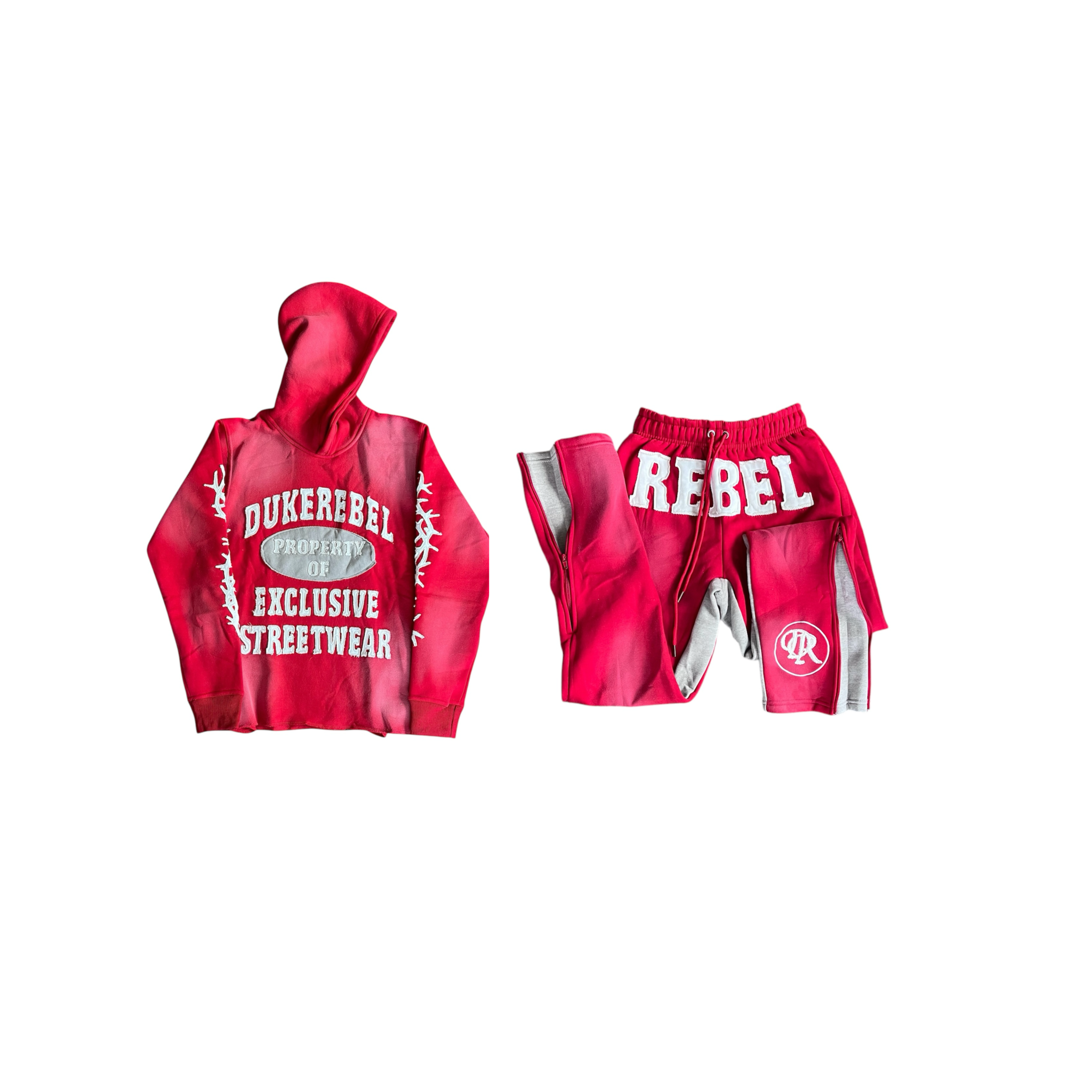 FULL RED REBEL SWEATSUIT