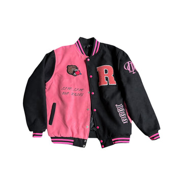 No Judgmental Rules Varsity-PNK/BLK